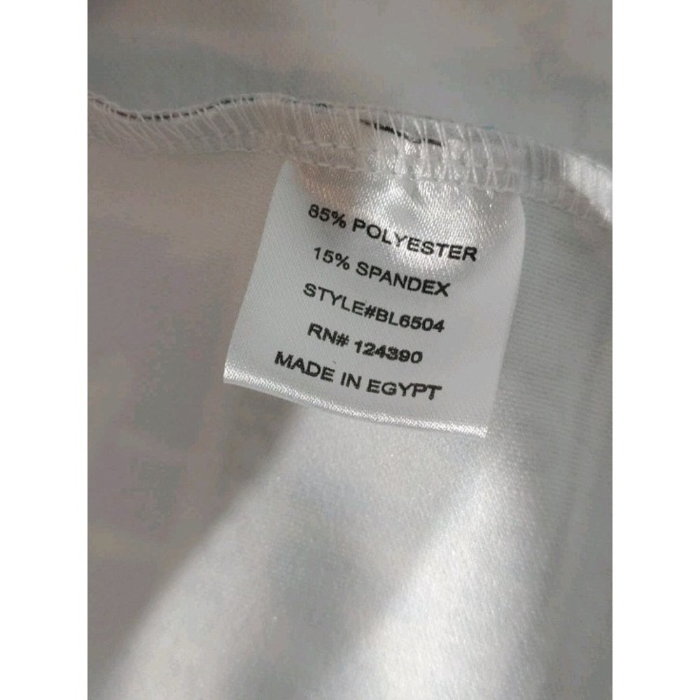 Touch Me Newspaper Print Blazer Women's Jacket Sz Large Padded Shoulder‎ Stretch - Picture 9 of 10